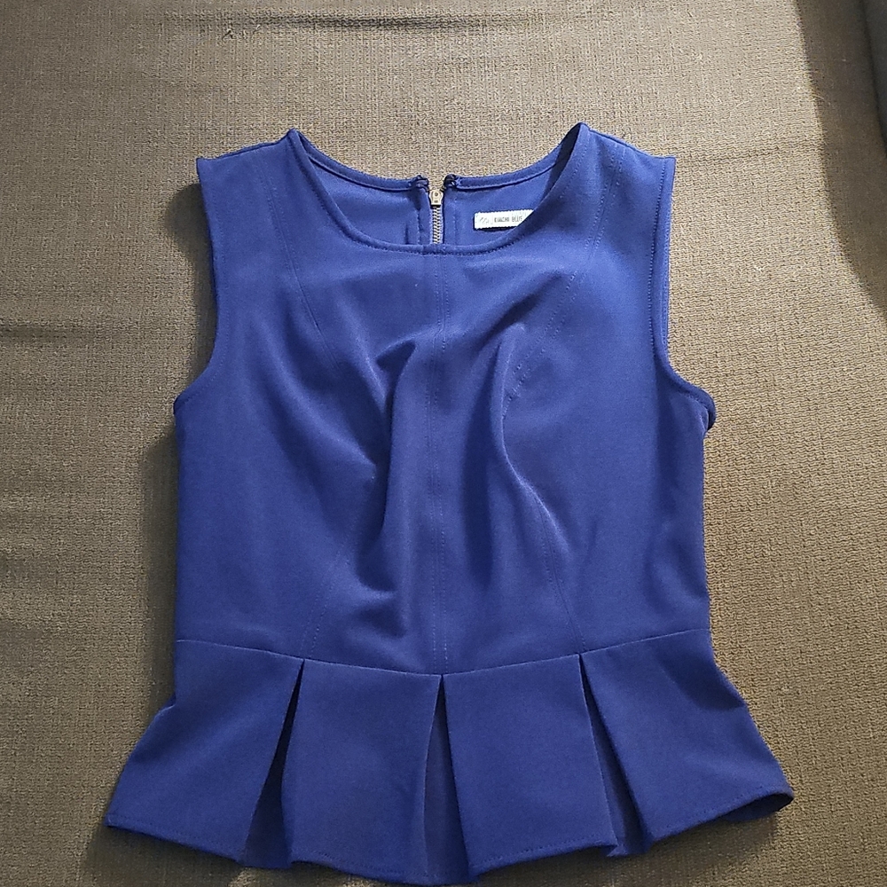 Kimchi Blue Vibrant Blue Blouse